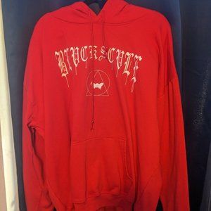 BlackScale 3XL Red Hoodie Jacket